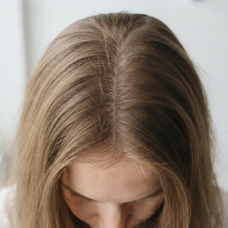 Less hair on the brush