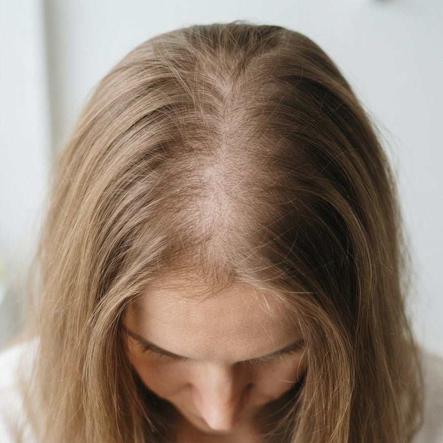 Less hair on the brush